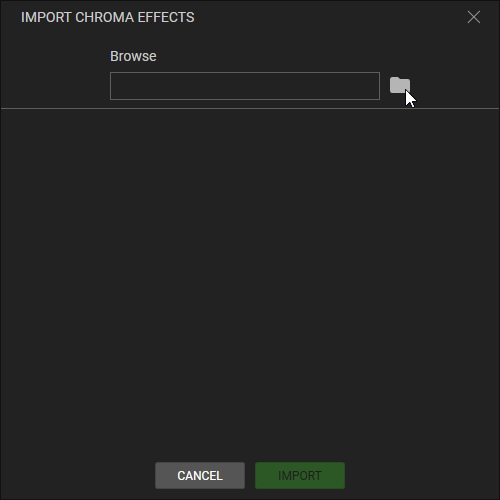 How to import Razer Chroma profiles - RGB Profiles